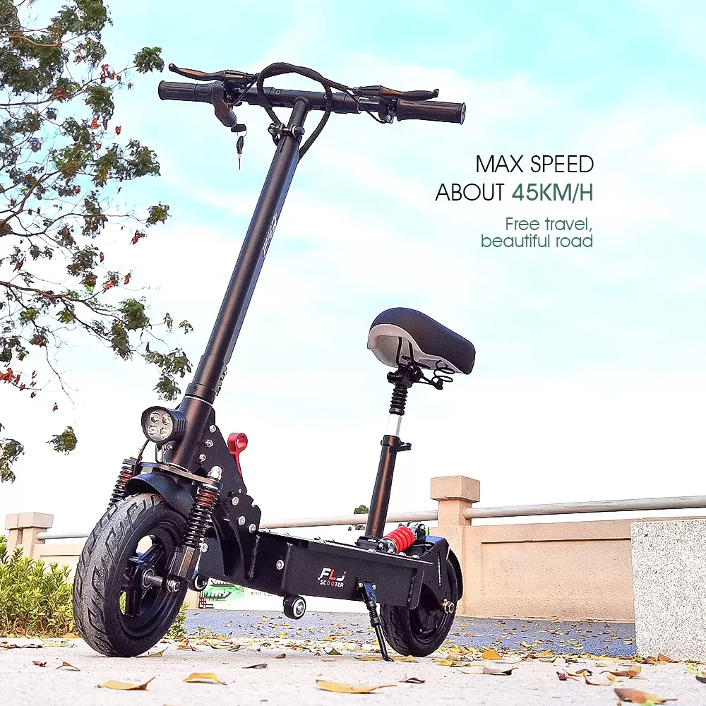 (ð¥Limited Time Sale) SK1 10inch Electric Scooter with 48V 25-35ah battery Portable Easy Folding kick scooter