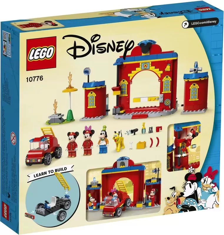 10776 MICKEY & FRIENDS FIRE STATION & TRUCK