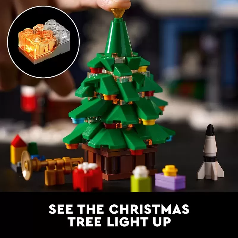 10293  ICONS WINTER VILLAGE COLLECTION SANTA'S VISIT