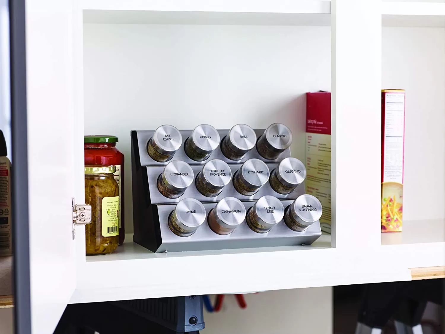 🎁GIFTRotary 20-tank counter top rack tower organizer