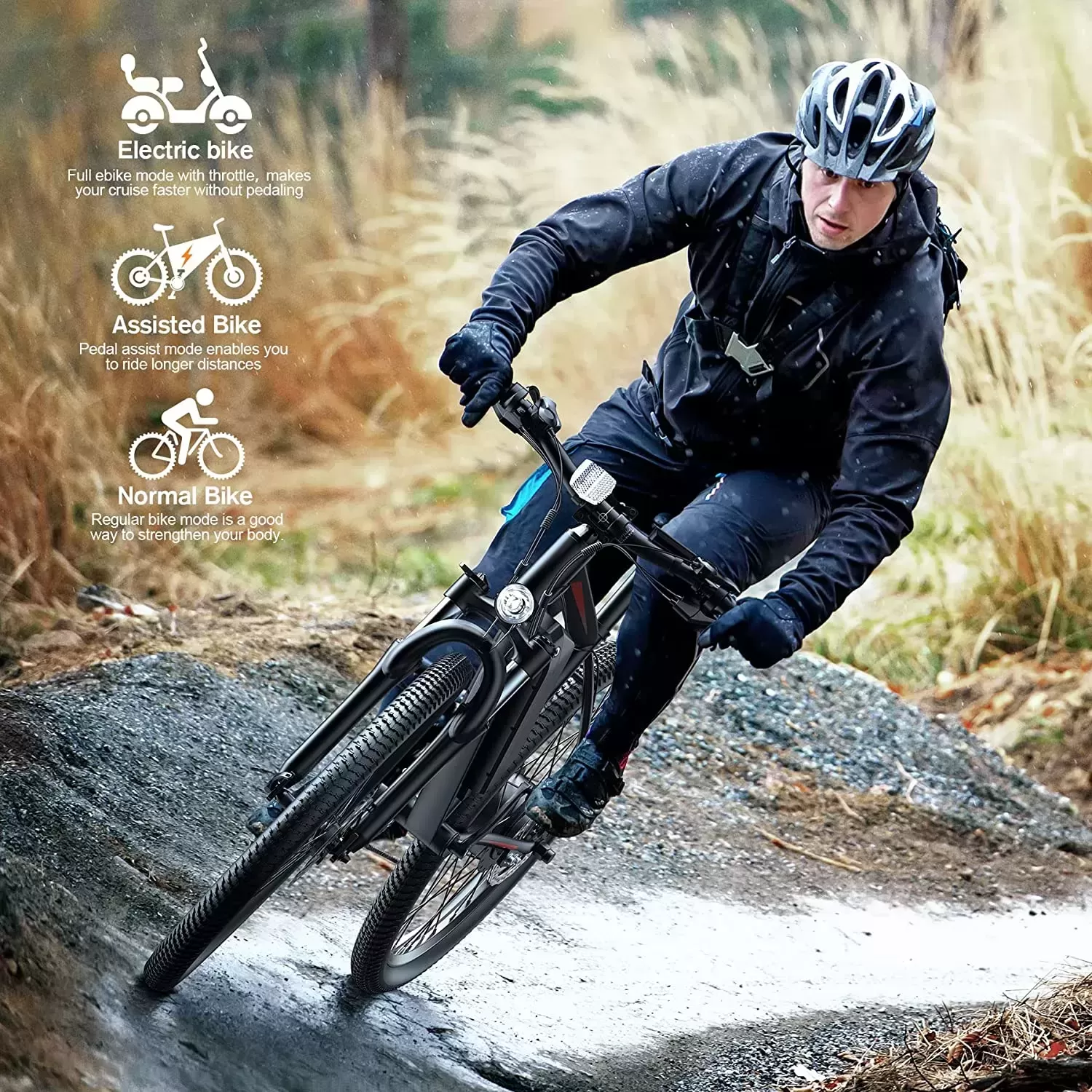 Electric Bike, Electric Bike for Adults, 26