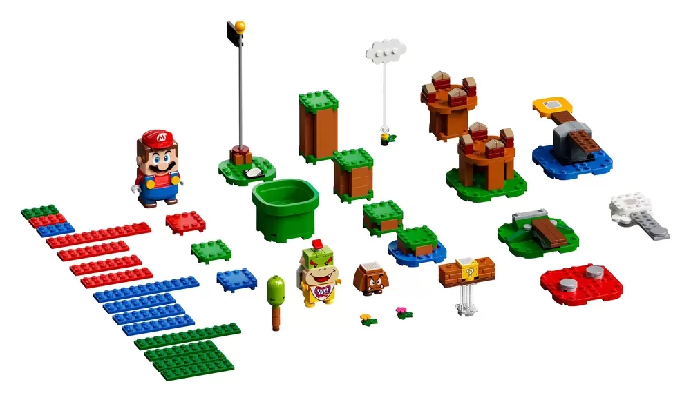 SUPER MARIO ADVENTURES WITH MARIO STARTER COURSE 71360 BUILDING KIT