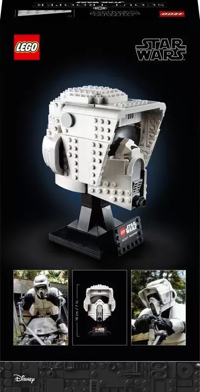 75305 STAR WARS SCOUT TROOPER HELMET