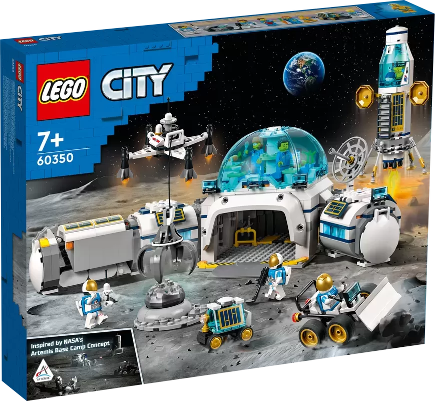 CITY LUNAR RESEARCH BASE 60350 BUILDING KIT