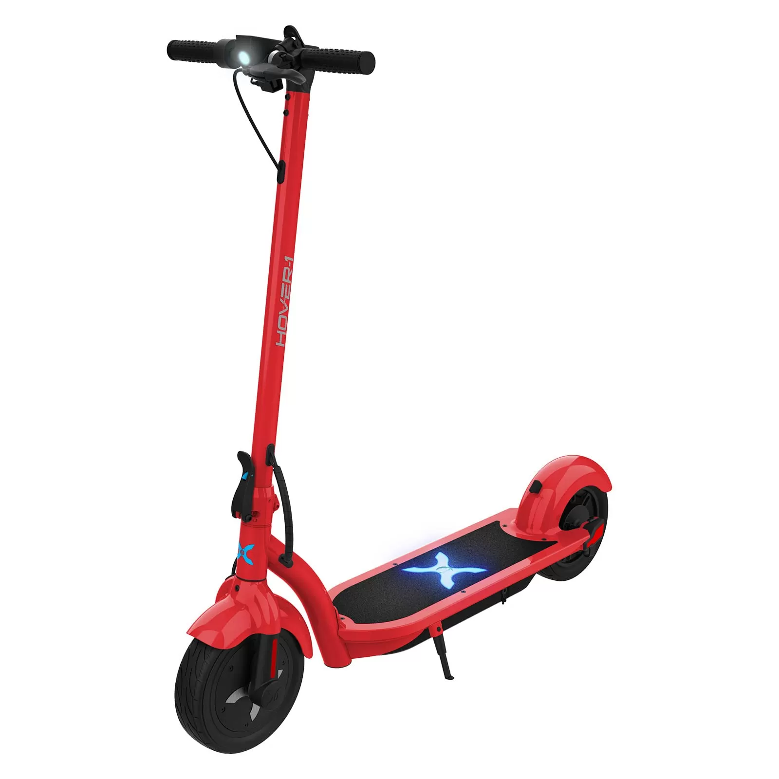 Alpha Electric Scooter | 18MPH, 12M Range, 5HR Charge, LCD Display, 10 Inch High-Grip Tires, 264LB Max Weight, Cert. & Tested - Safe for Kids, Teens & Adults
