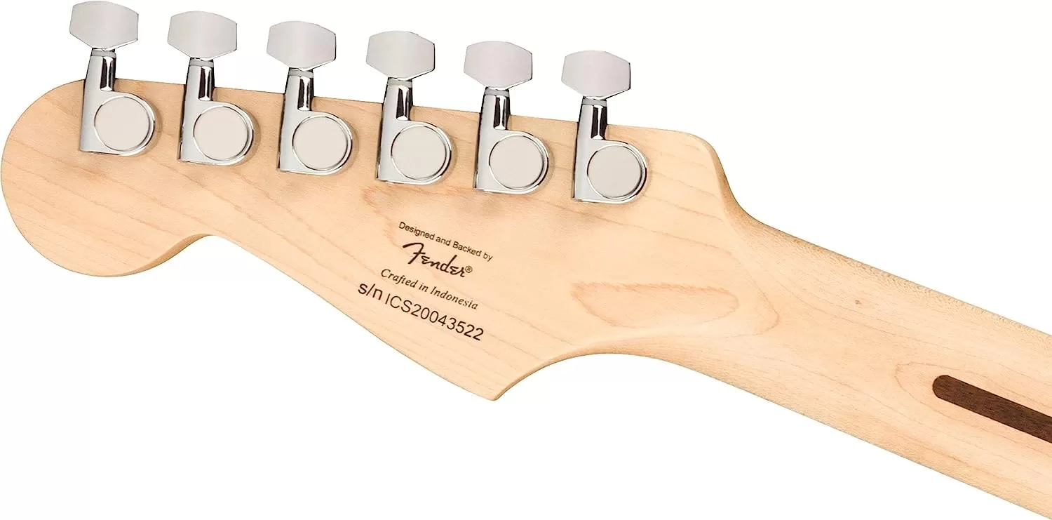Fender Squier Stratocaster - Sunburst Bundle with Frontman 10G Amp, Gig Bag, Instrument Cable, Tuner, Strap, Picks, Fender Play Online Lessons, Instructional Book, and Austin Bazaar Instructional DVD