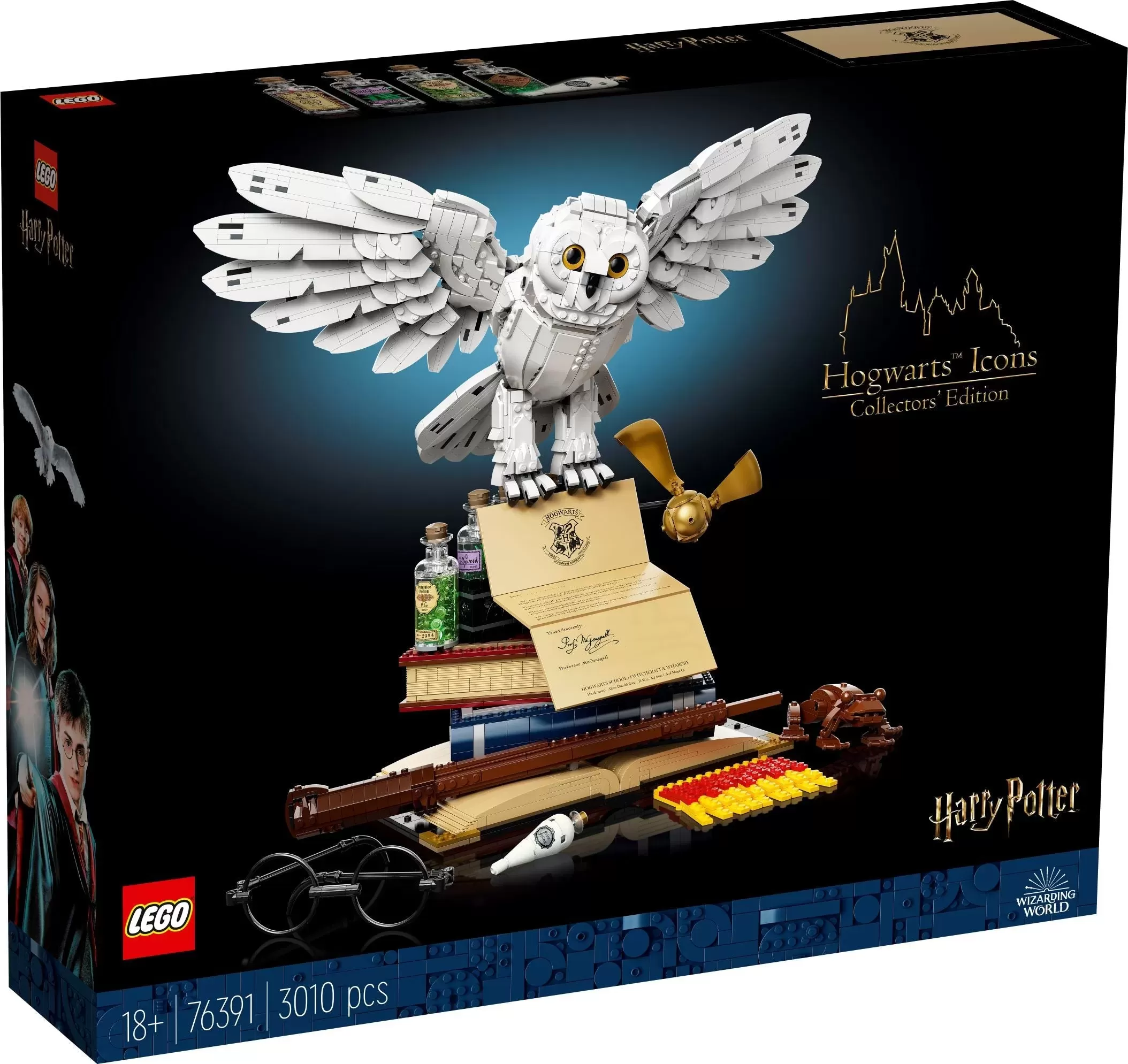 76391 HARRY POTTER HOGWARTS ICONS - COLLECTORS EDITION