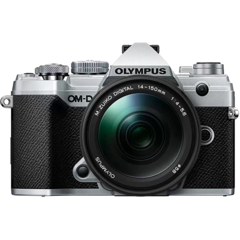 Olympus OM-D E-M5 Mark III Mirrorless Digital Camera with 14-150mm Lens | Silver