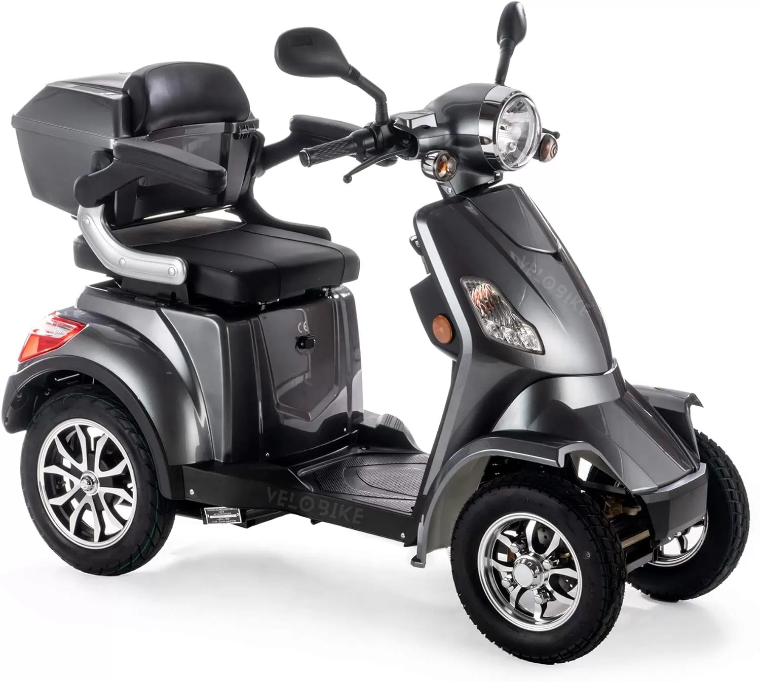 VELECO Senior Mobile 4-Wheel Electric Scooter 1000 W Faster