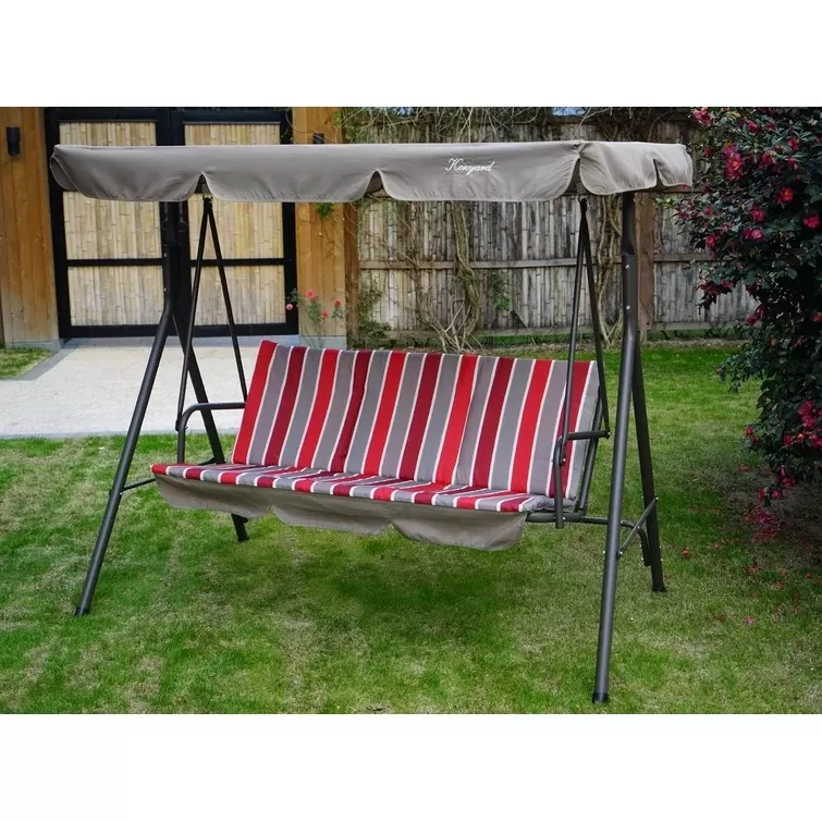 Otterburn Patio Porch Swing with Stand