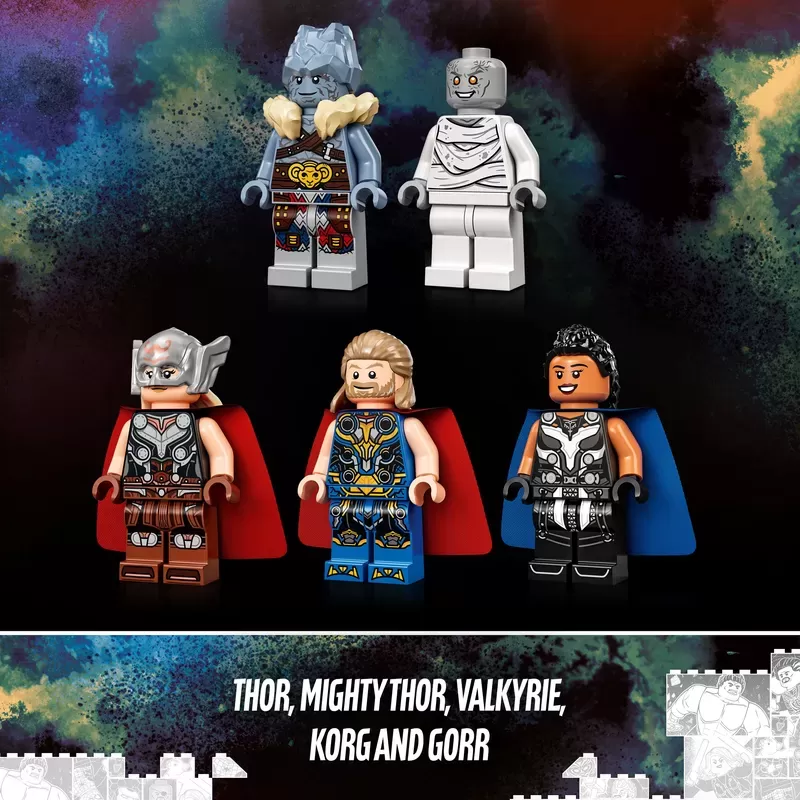76208 SUPER HEROES MARVEL THOR THE GOAT BOAT