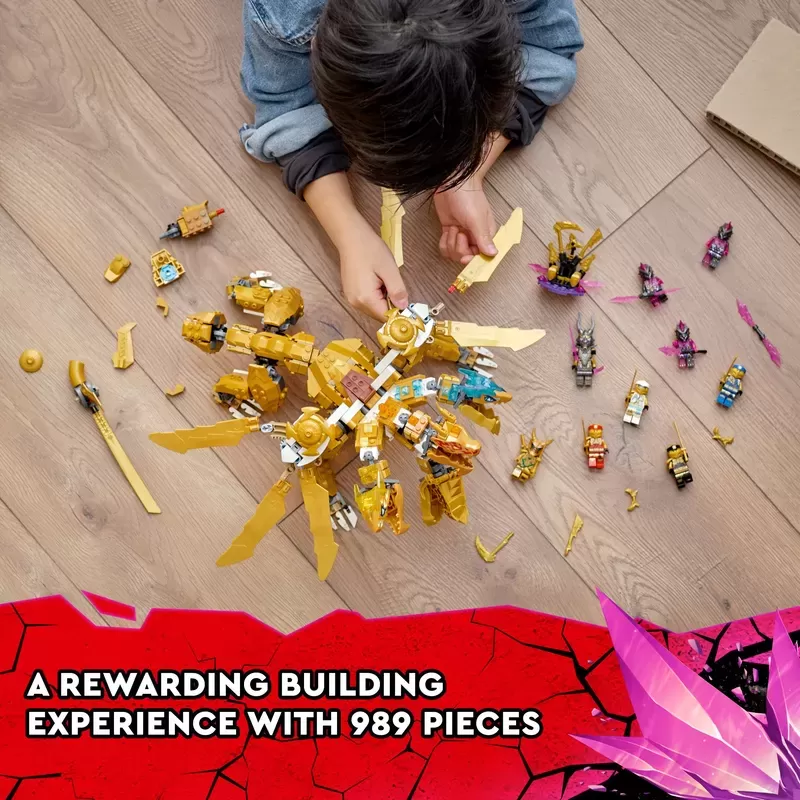 71774 NINJAGO LLOYD'S GOLDEN ULTRA DRAGON