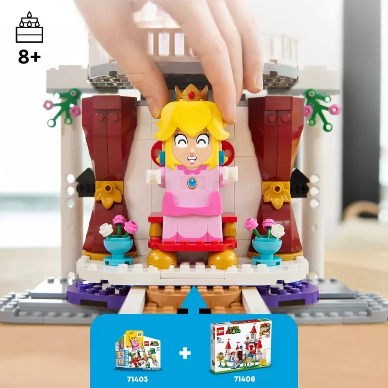 71408 SUPER MARIO PEACH'S CASTLE EXPANSION SET