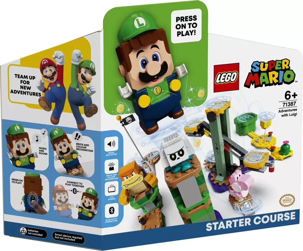 71387 SUPER MARIO ADVENTURES WITH LUIGI STARTER COURSE