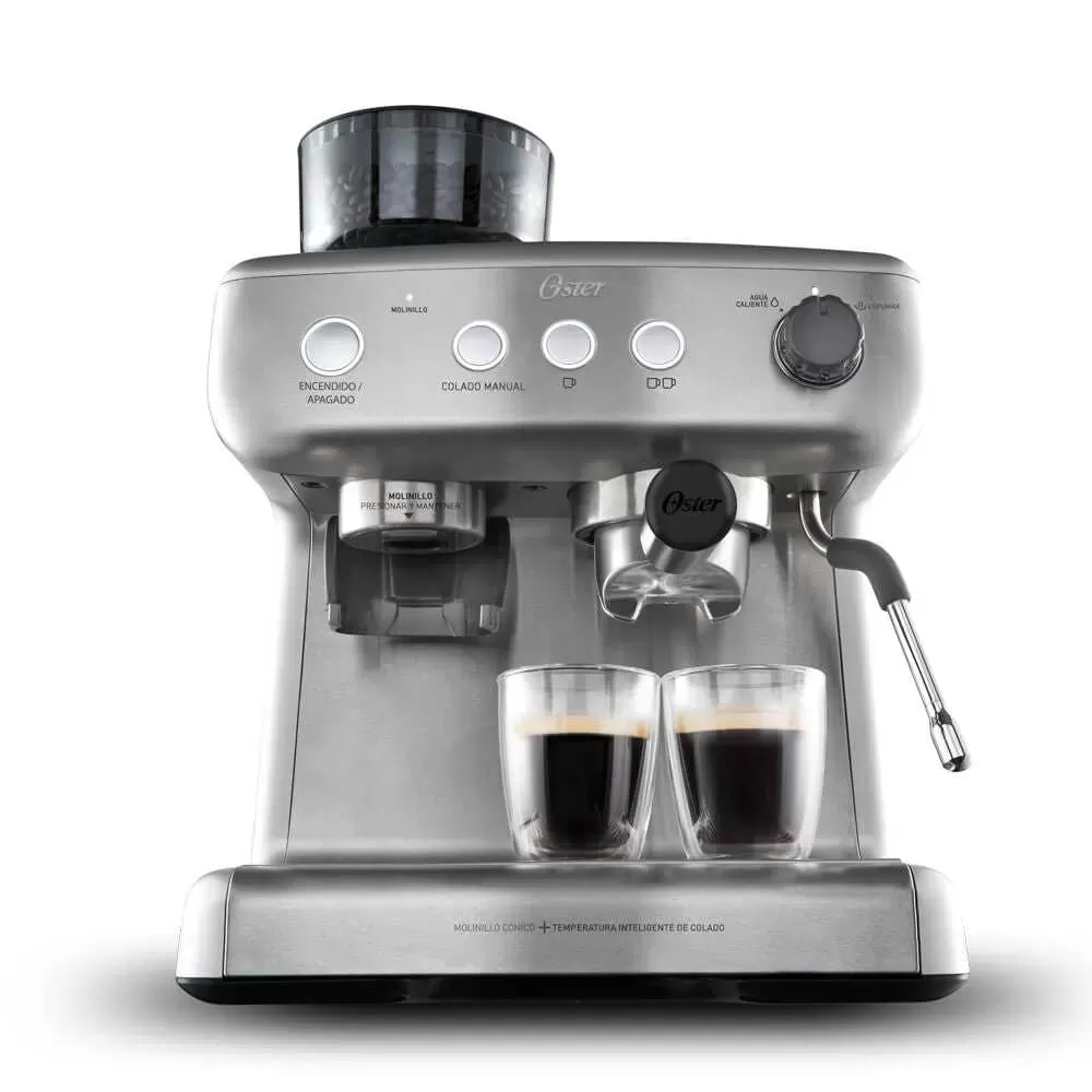 Oster® Perfect Brew espresso coffee maker 15 bar built-in grinder BVSTEM7300