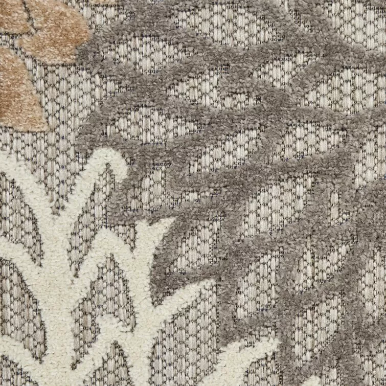 Miraloma Green/Red/Orange Indoor/Outdoor Rug