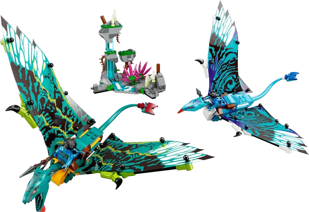 ® 75572 AVATAR JAKE & NEYTIRIS FIRST BANSHEE FLIGHT BUILDING TOY SET