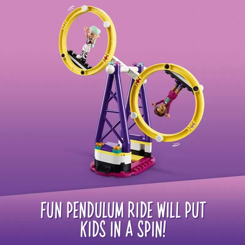 41685 FRIENDS MAGICAL FUNFAIR ROLLER COASTER