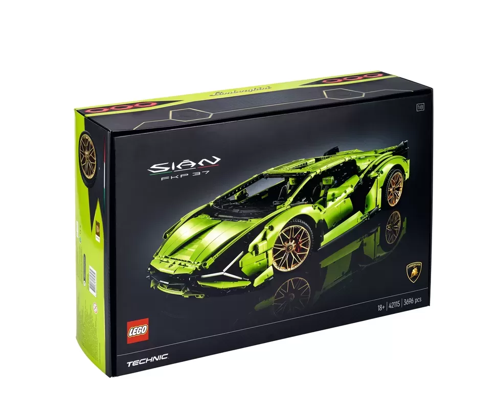 TECHNIC LAMBORGHINI SIÁN FKP 37 (42115) MODEL CAR BUILDING KIT