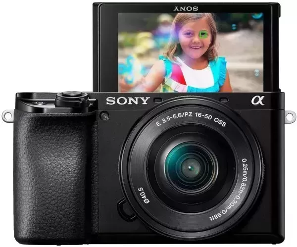 Alpha A6100 Mirrorless Camera With 16-50mm Zoom Lens, Black (ILCE6100L/B)
