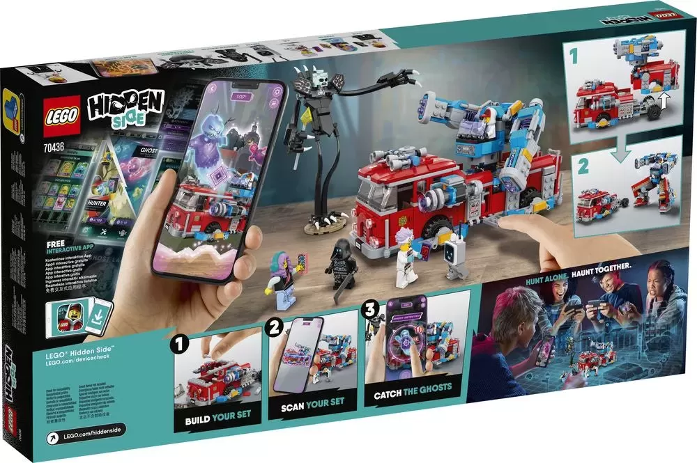 70436 HIDDEN SIDE PHANTOM FIRE TRUCK 3000