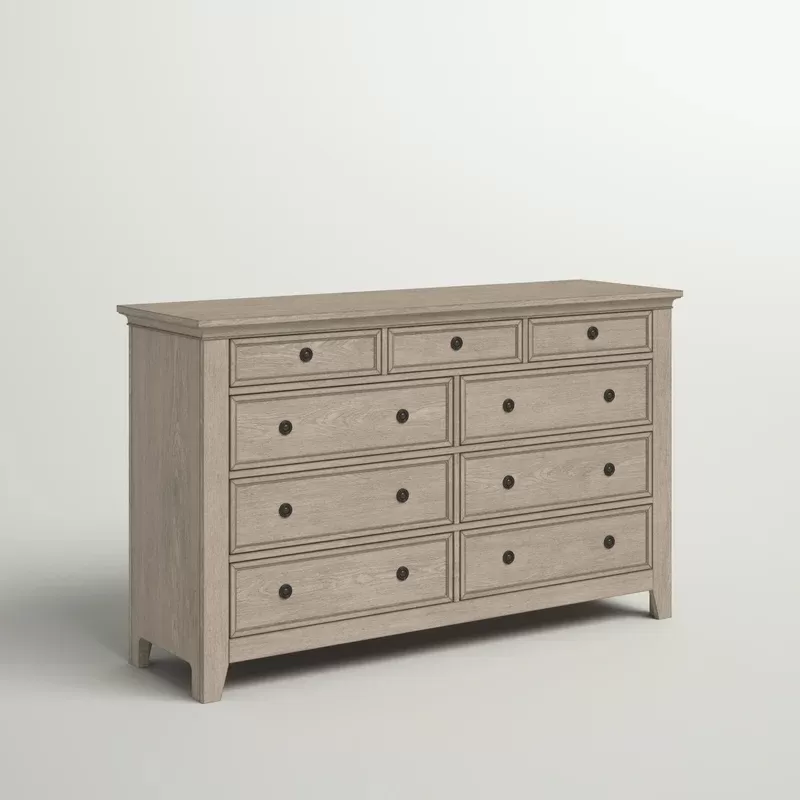Woodside 9 Drawer 66'' W Dresser