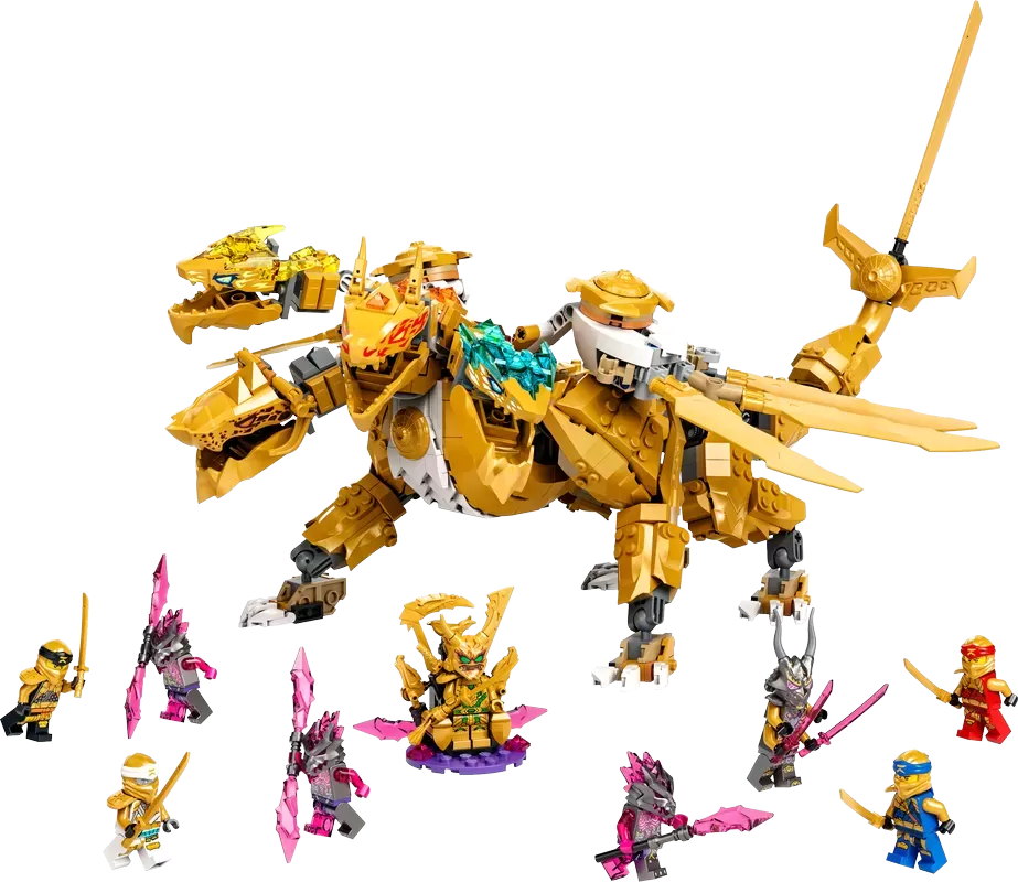 71774 NINJAGO LLOYD'S GOLDEN ULTRA DRAGON