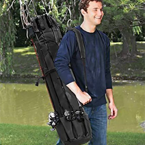 Portable Fishing Rod & Tackle Bag