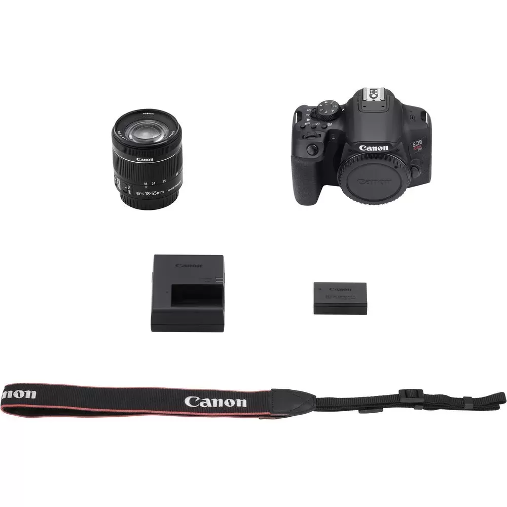 Canon EOS Rebel T8i DSLR Camera with 18-55mm Lens