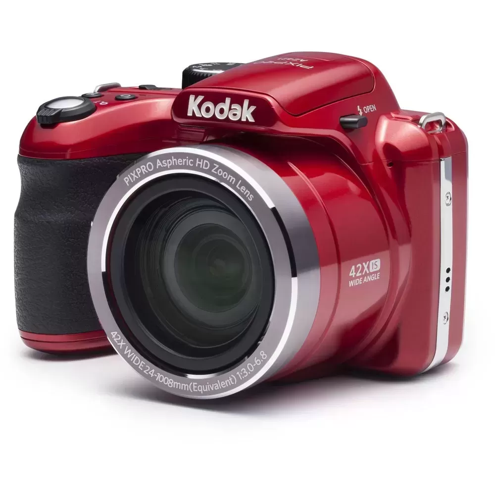 KODAK PIXPRO AZ421 Astro Zoom Digital Camera | Red