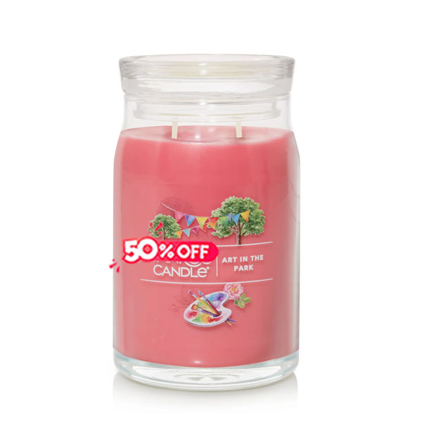 Art in the Park Signature Large Jar Candle