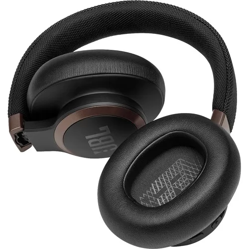 JBL LIVE 650BTNC Wireless Over-Ear Noise-Canceling Headphones (Black)