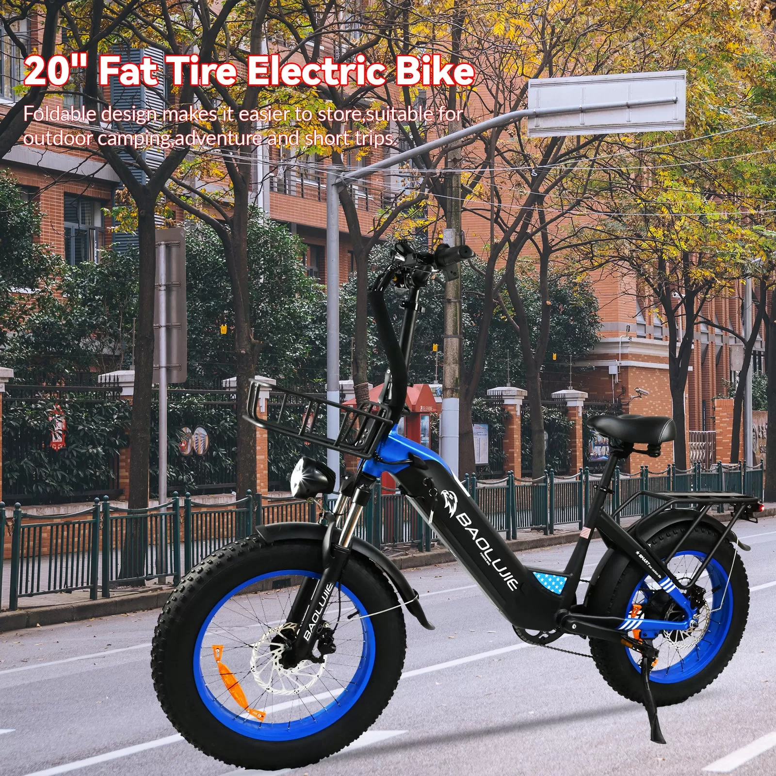E-bike DP2003 King Kong Snow Electric Vehicle 48V12AH 500W High performance motor