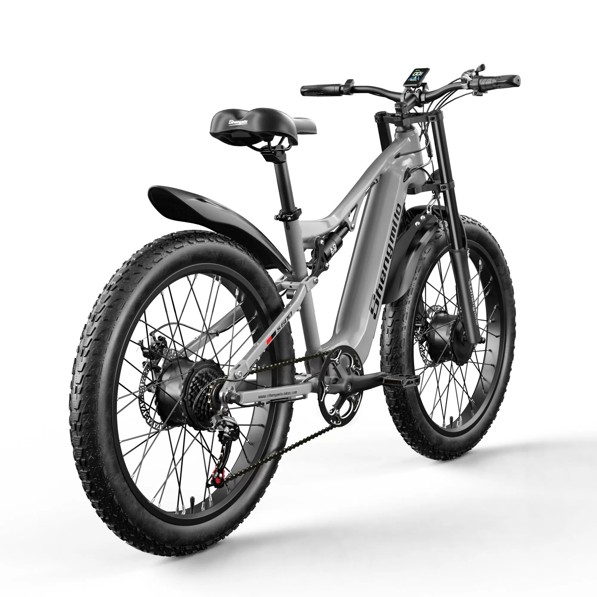 E-Bike S600 48V 17.5Ah 1000*2 Front And Rear Dual-drive High-performance Motors