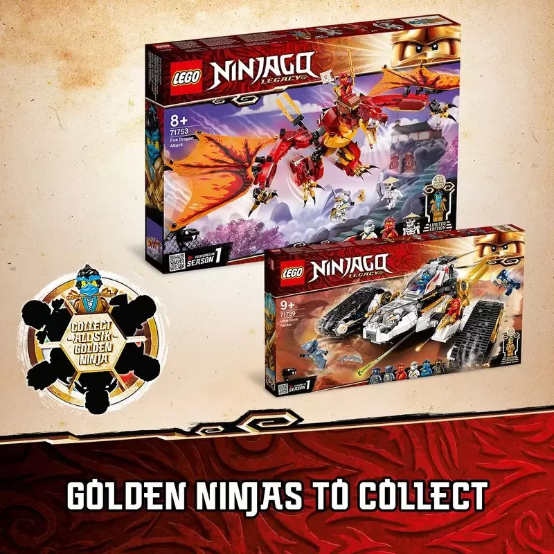 NINJAGO 71753 FIRE DRAGON ATTACK