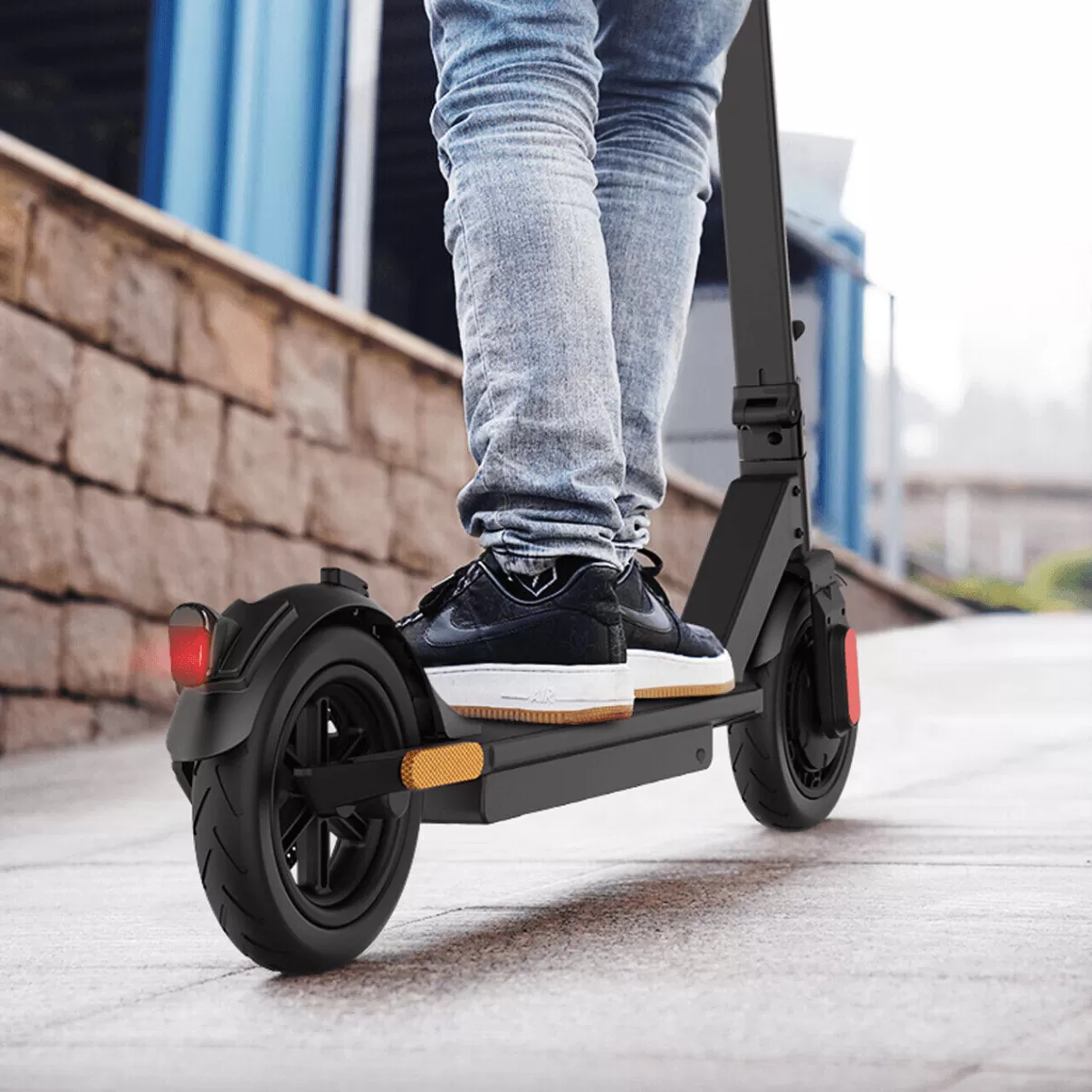 SMART 15.5 MPH All Terrain Motorized Portable Electric Scooter