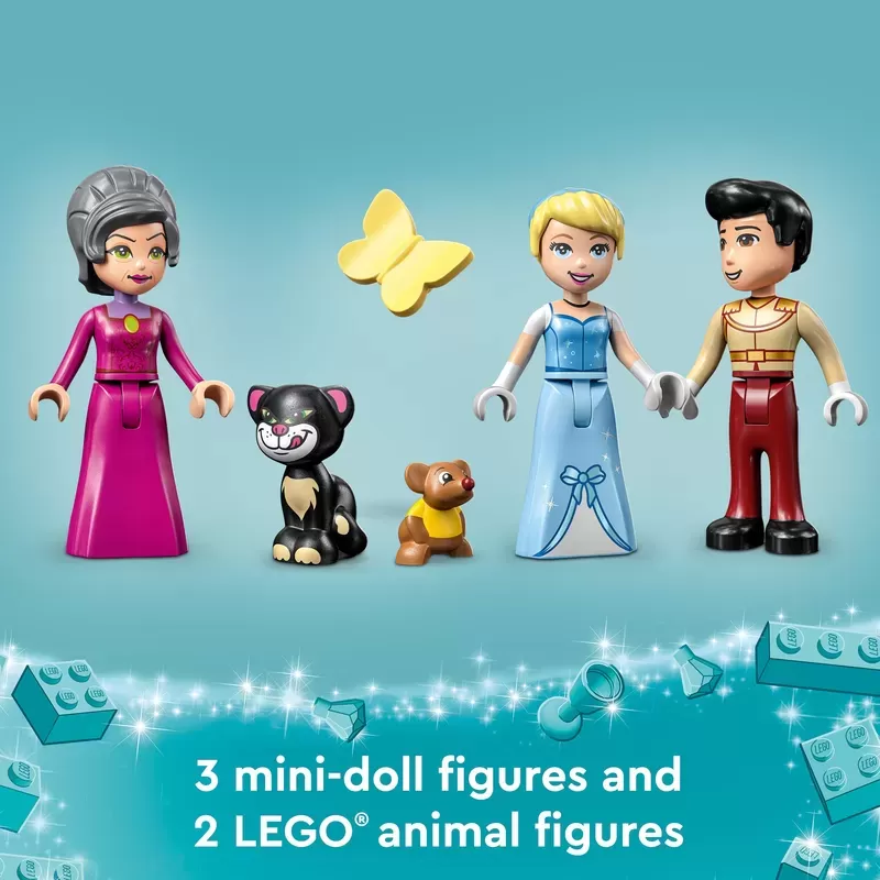 43206 DISNEY CINDERELLA AND PRINCE CHARMING’S CASTLE BUILDING KIT
