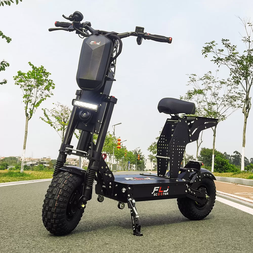 2022 New K14 14inch 8000W Fat wheels skateboard electric scoote with Short Handle fast speed 58MPH