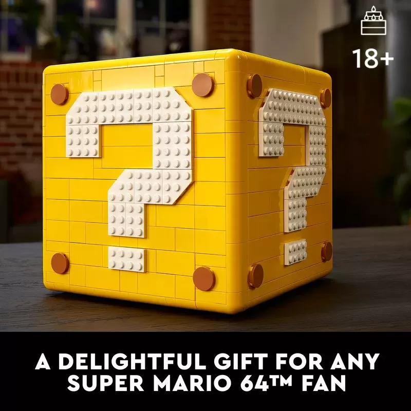 71395 SUPER MARIO 64 QUESTION MARK BLOCK