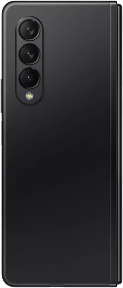 Galaxy Z Fold 3 5G Factory Unlocked Android Cell Phone US Version Smartphone Foldable Dual Screen Under Display Camera 256GB Storage, Phantom Black (Renewed)