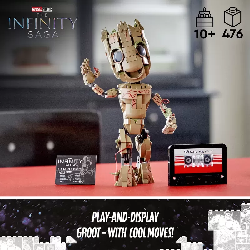 76217 SUPER HEROES MARVEL I AM GROOT