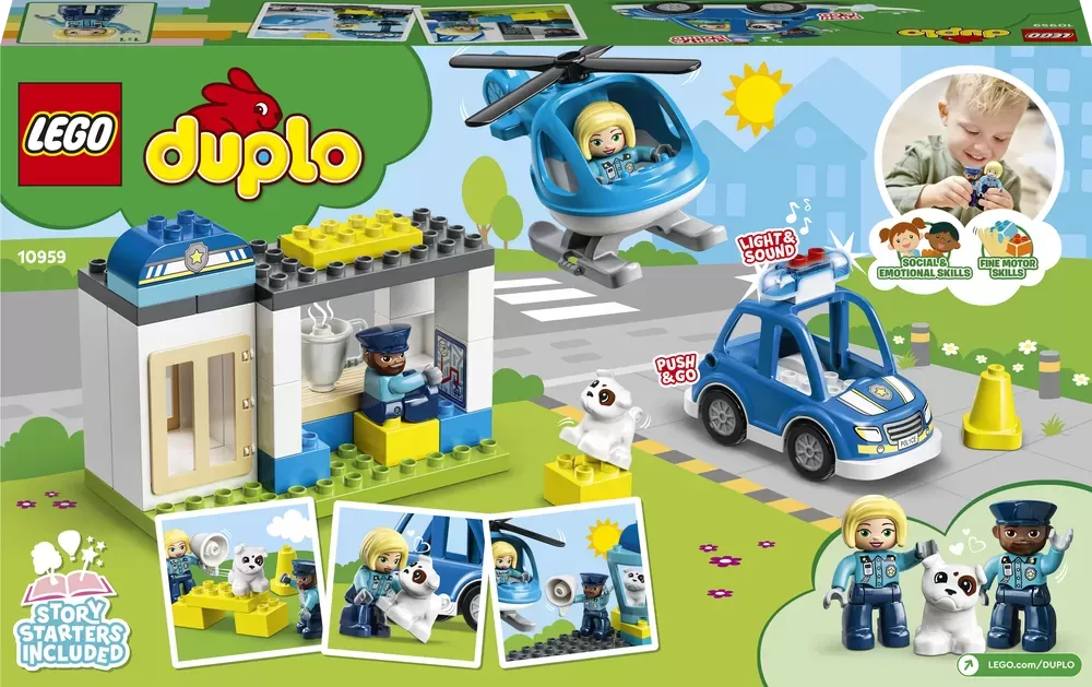 10959 DUPLO POLICE STATION & HELICOPTER