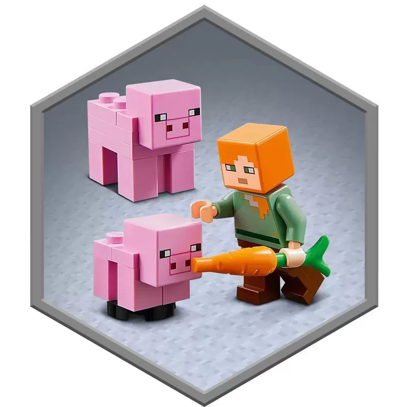 21170 MINECRAFT THE PIG HOUSE