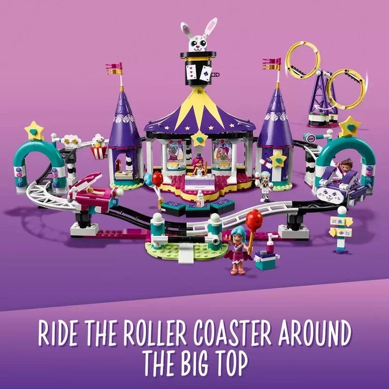 41685 FRIENDS MAGICAL FUNFAIR ROLLER COASTER