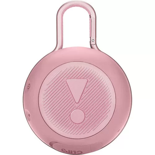 JBL Clip 3 Portable Bluetooth Speaker (Dusty Pink)