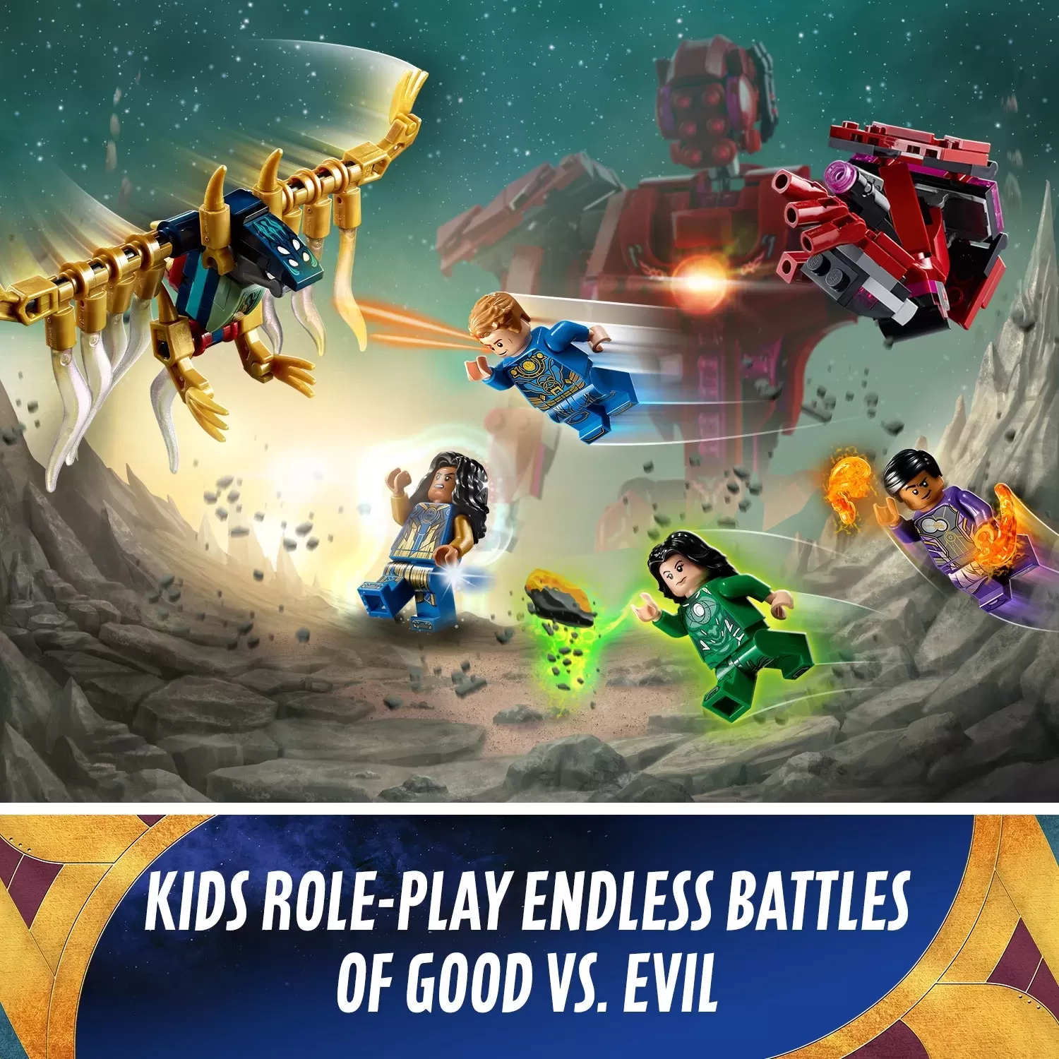 76155 SUPER HEROES IN ARISHEMS SHADOW