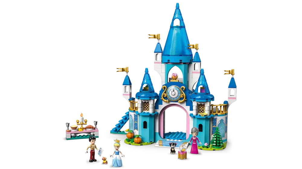43206 DISNEY CINDERELLA AND PRINCE CHARMING’S CASTLE BUILDING KIT