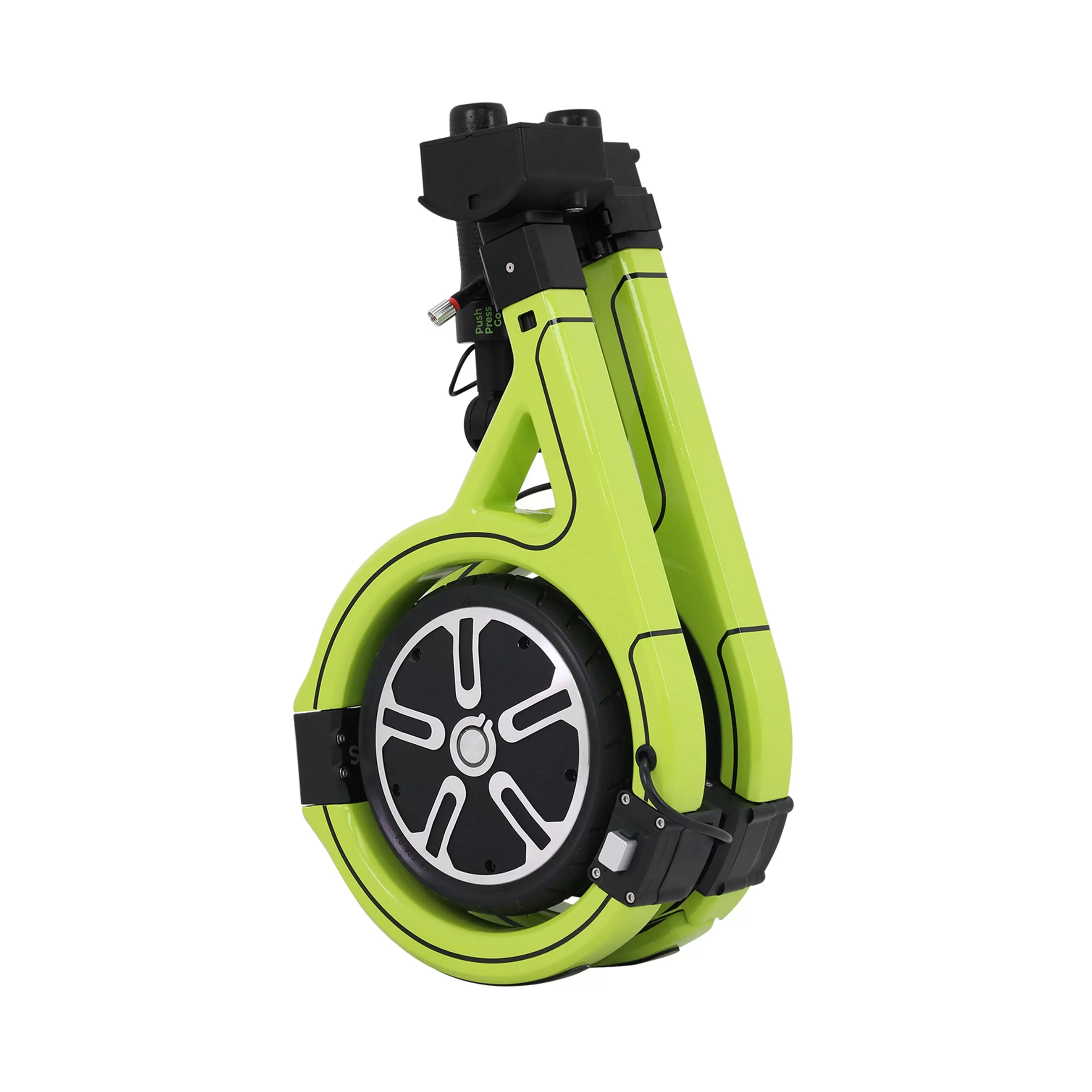 Portable Electric Bike S1 Green Tailored Version SMACIRCLE