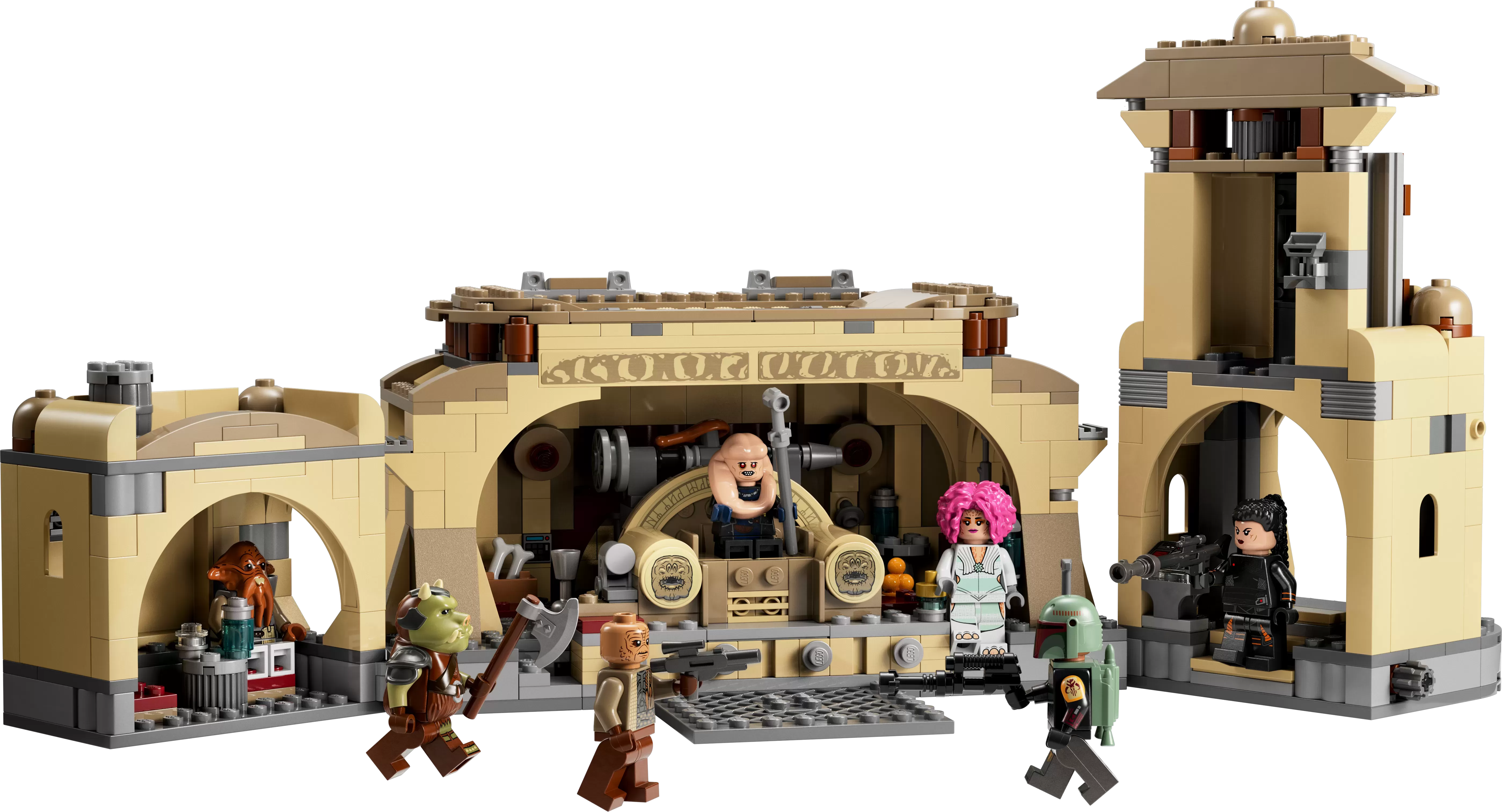 75326 STAR WARS BOBA FETTS THRONE ROOM