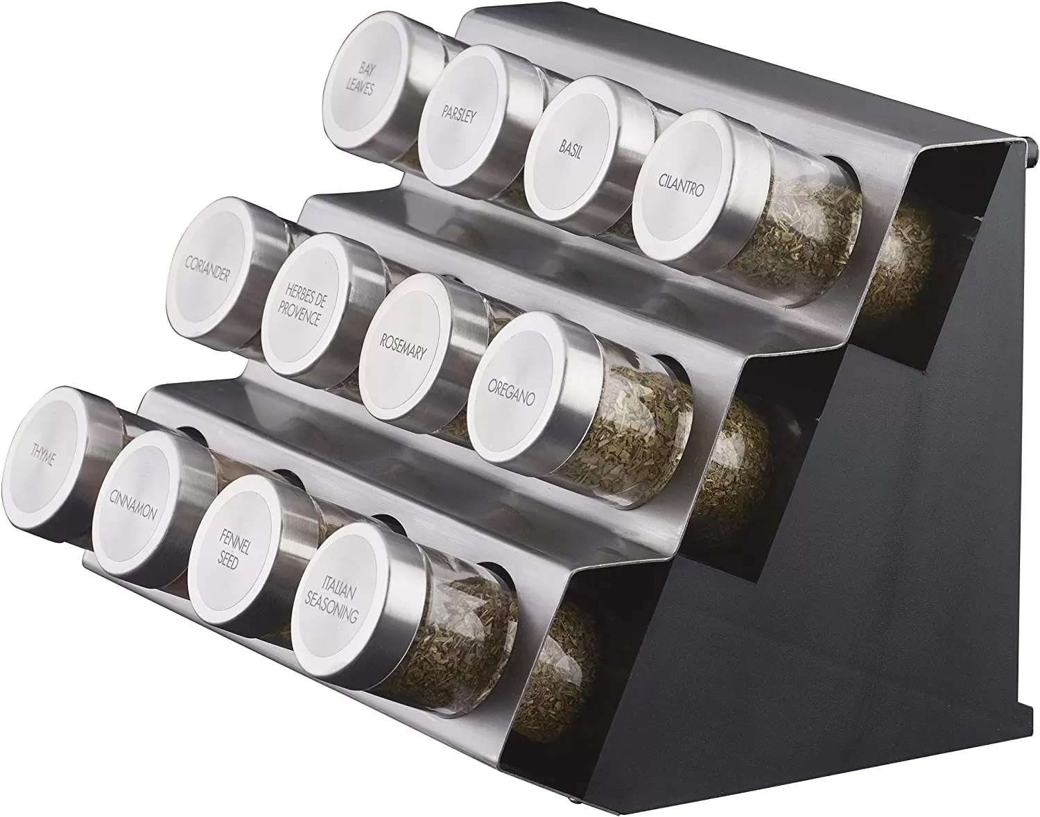 🎁GIFTRotary 20-tank counter top rack tower organizer